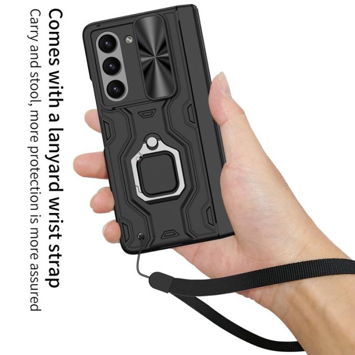 GKK - GKK Samsung Galaxy Z Fold5 Fodral - Hård PC - Blå