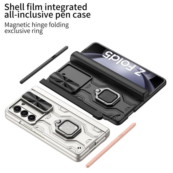 GKK - GKK Samsung Galaxy Z Fold5 Fodral - Hård PC - Blå