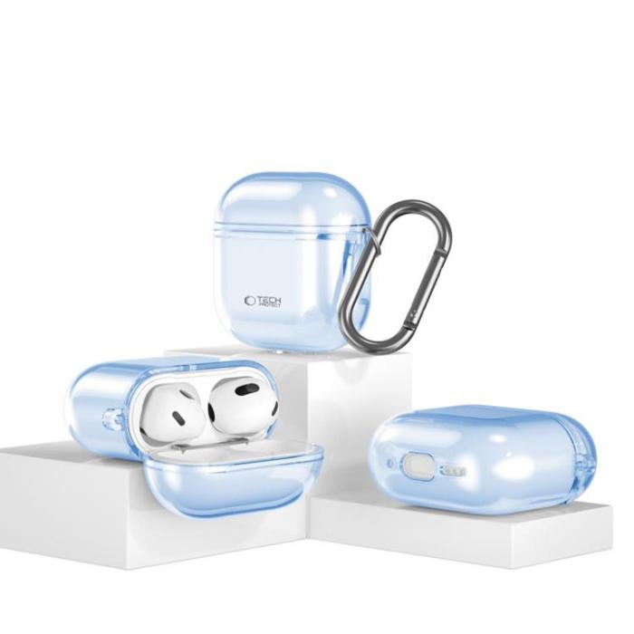 Tech-Protect - Tech-Protect Apple Airpods 4 Skal Flexair - Baby Blå