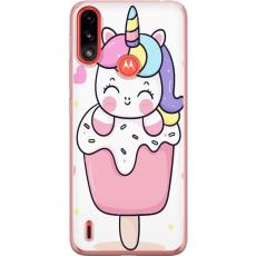 iSecrets - Mobilskal till Motorola Moto E7 Power med Glad enh&ouml;rning