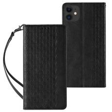 OEM - iPhone 13 Plånboksfodral Magnet Strap - Svart