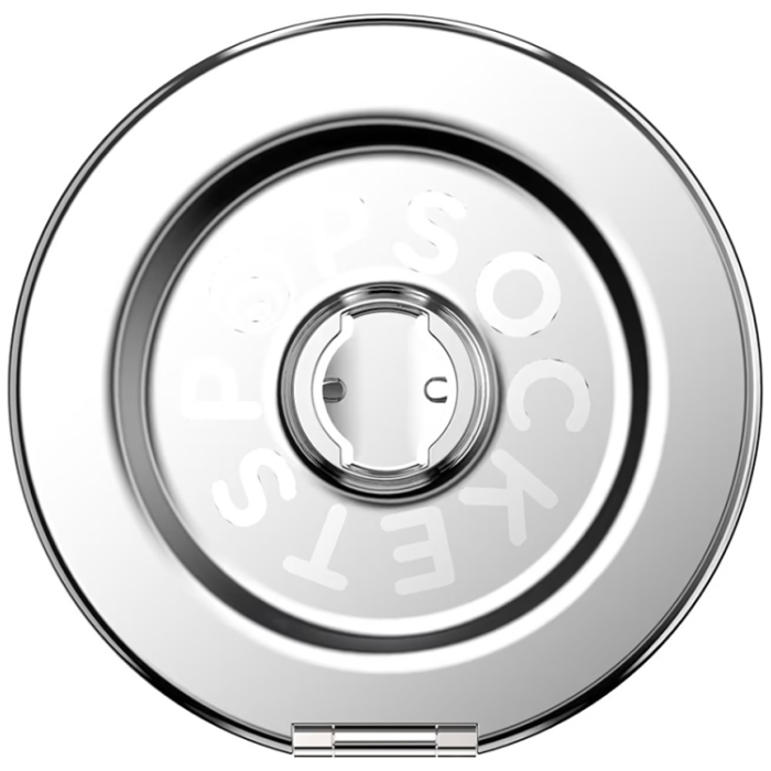 PopSockets - PopSockets MagSafe Popuphållare och Stativ Aluminium Radial - Silver