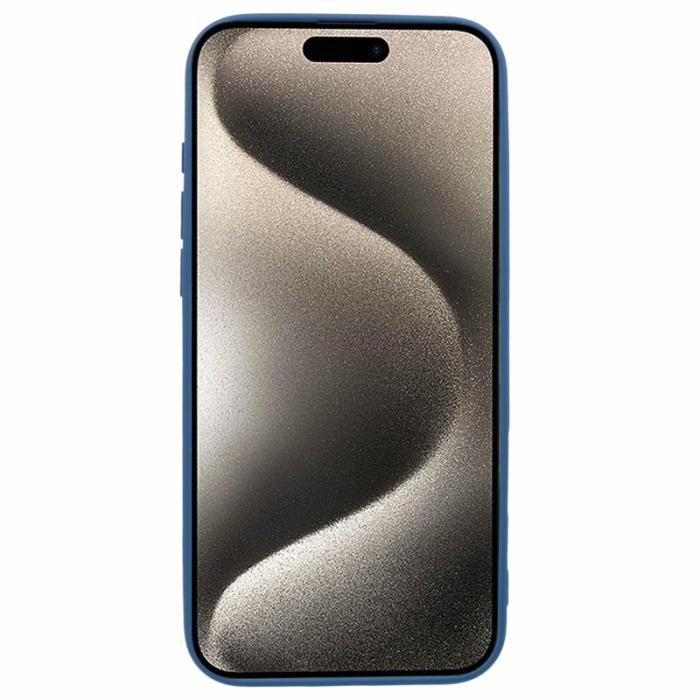 X-Level - X-LEVEL Mobilskal till iPhone 16 Pro Soft TPU med Silikontextur - Blå