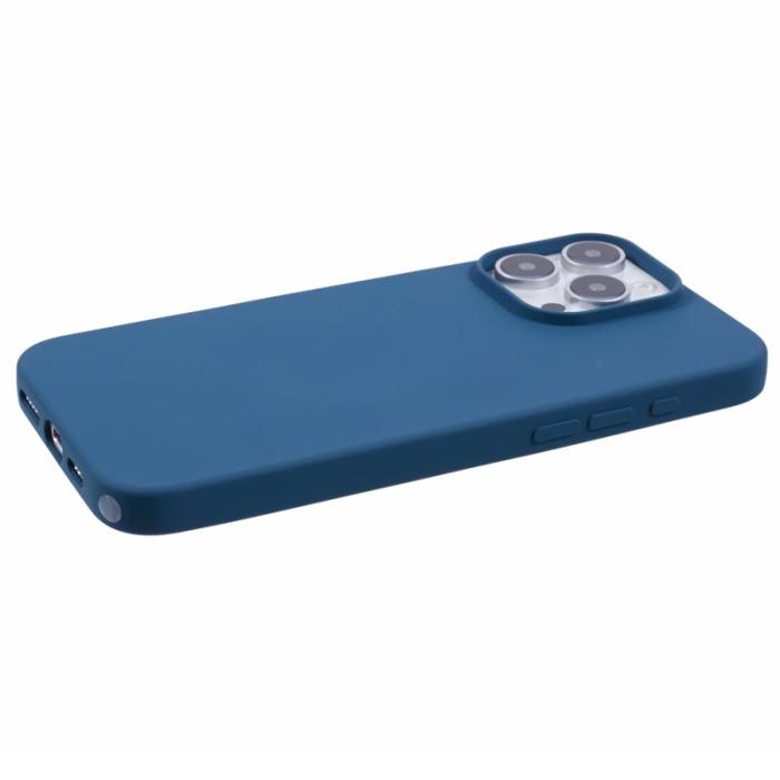 X-Level - X-LEVEL Mobilskal till iPhone 16 Pro Soft TPU med Silikontextur - Blå