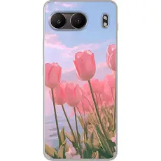 Gustaf - Mobilskal till OnePlus Nord 4 med Rosa Tulpaner