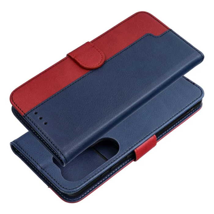 A-One Brand - Plånboksfodral För Galaxy S26 Ultra Flap - Marinblå/Röd