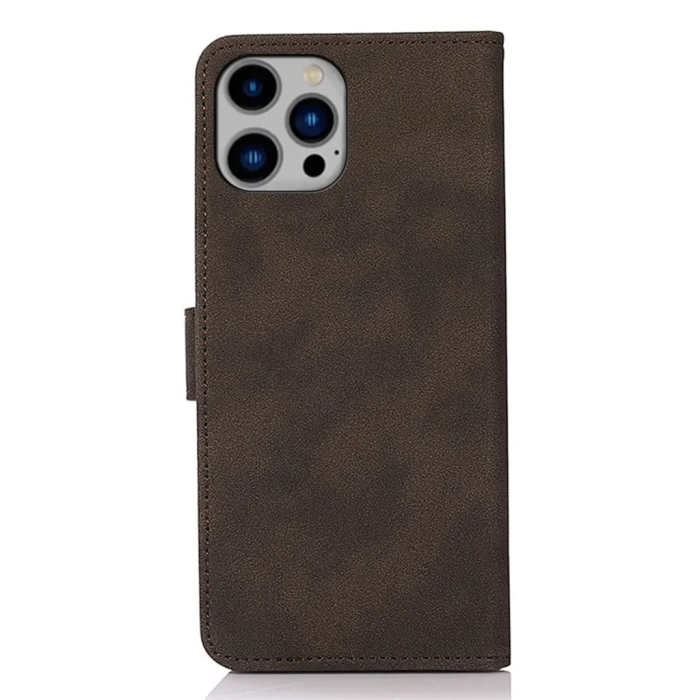 KHAZNEH - KHAZNEH iPhone 15 Pro Max Plånboksfodral - Brun