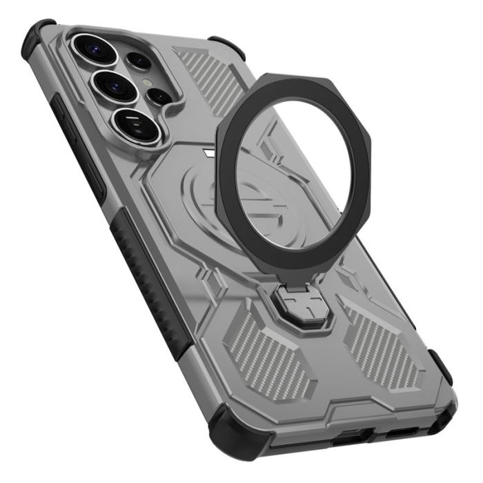 OEM - Mobilskal till Samsung Galaxy S26 Ultra Shockproof PC + TPU - Grå