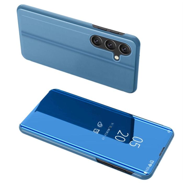 OEM - Samsung Galaxy S26/S26 Pro Skal Fodral Läder Flip - Blå