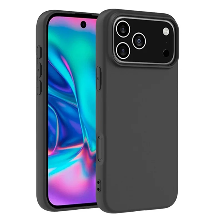 BOOM iPhone 17 Pro Mobilskal Soft Matt Back TPU - Svart | 2353 | AlltMobil