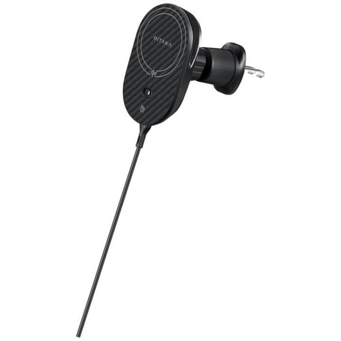 PITAKA - PITAKA Qi2 MagSafe Bilhållare med 15W Trådlös Laddning NFC MagEZ Pro 2