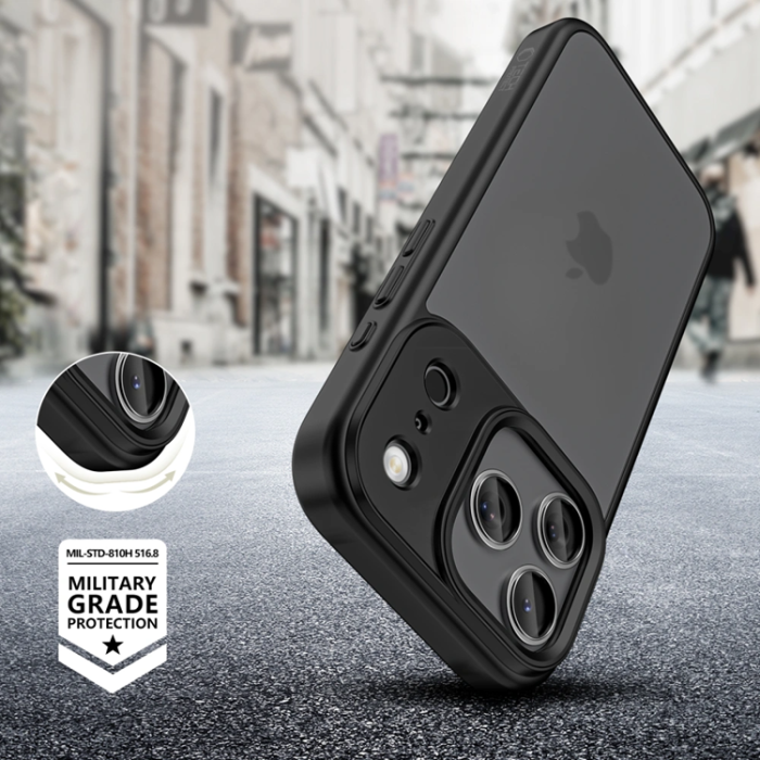 Tech-Protect - Tech-Protect iPhone 17 Pro Max Mobilskal Magsafe - Matte Svart
