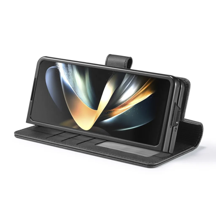 LC.imeeke - LC.IMEEKE Galaxy Z Fold 6 5G Plånboksfodral - Svart