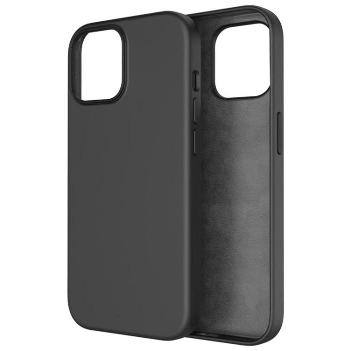 OEM - iPhone 14 Plus Skal Liquid Silicone - Svart