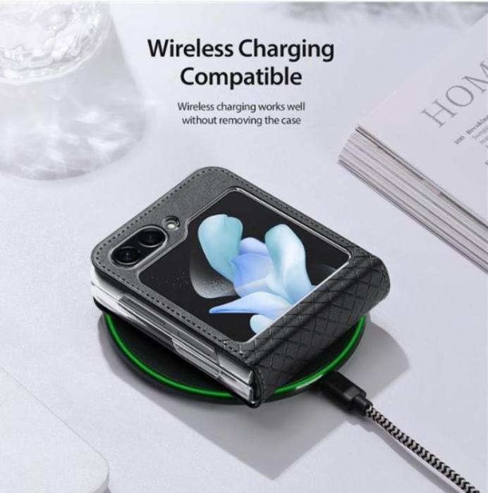 Dux Ducis - Dux Ducis Galaxy Z Flip 5 Mobilskal Bril - Svart