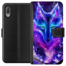 iSecrets - Plånboksfodral till Sony Xperia L3 med Neon Varg