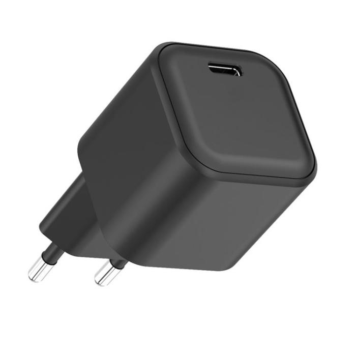 QUALO - QUALO Snabbladdare 35W 1xUSB-C QLSN-C-35-01 Nano - Svart