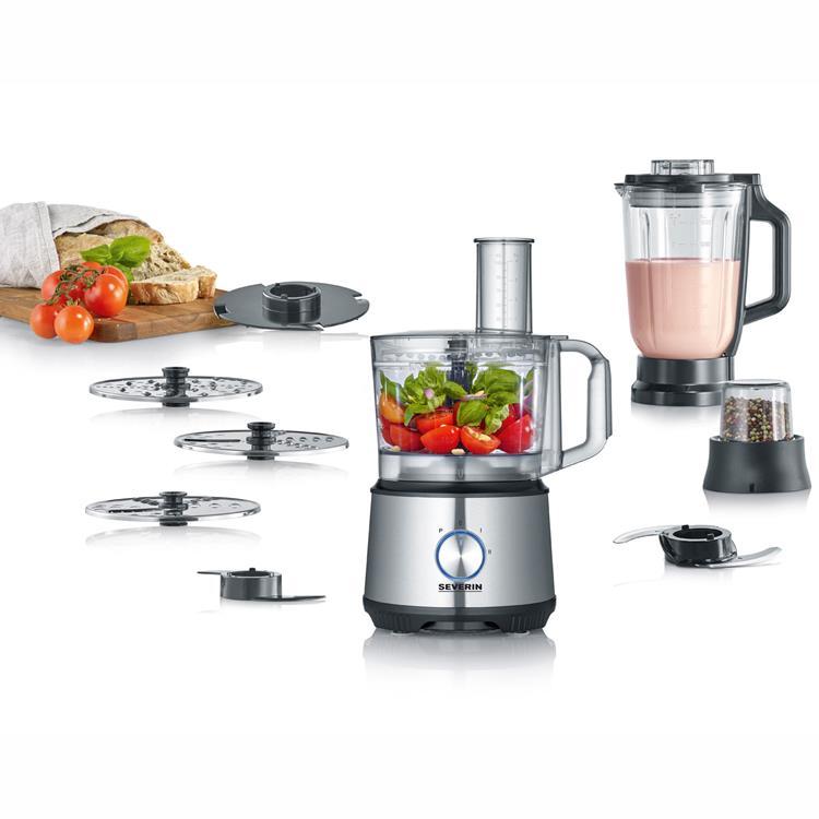 SEVERIN Matberedare 1200 W - Mixer Bunke Rivskivor | 264 | AlltMobil