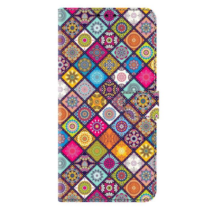 OEM - Samsung Galaxy S26 Plånboksfodral TPU + Konstläder Flip - Färgglad Konstläder