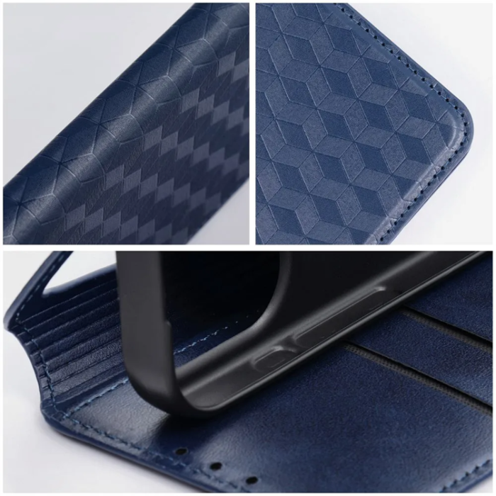 A-One Brand - Plånboksfodral För Galaxy S26 Plus Cubic - Blå