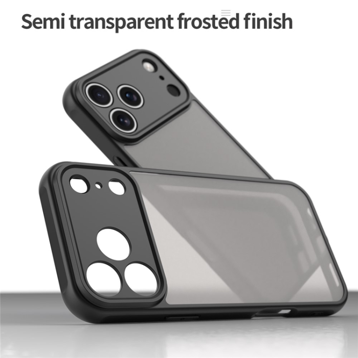 A-One Brand - iPhone 17 Pro Mobilskal Frostade krockkuddar Drop Proof