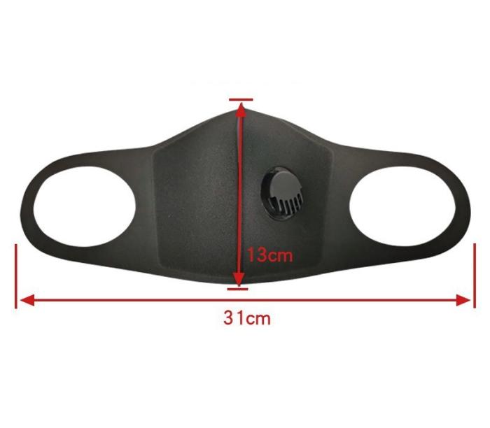 UTGATT5 - 10-Pack Tvättbart munskydd med andningsventil - Mask/Skyddsmask