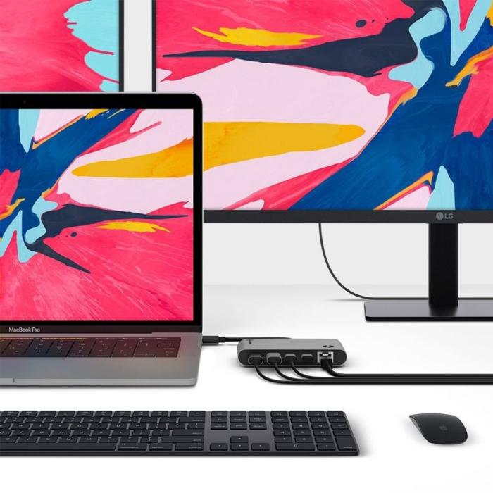 UTGATT1 - ALOGIC ThunderBolt 3 Dual HDMI portabel dockningsstation med 4K