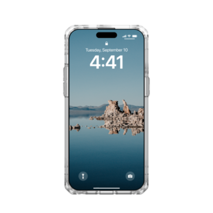 UAG - UAG iPhone 15 Plus Mobilskal Magsafe Plyo - Ice/Silver