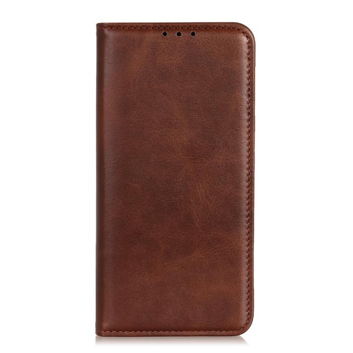 UTGATT5 - Auto-Absorbed Äkta Läder Plånboksfodral Google Pixel 5 - Coffee