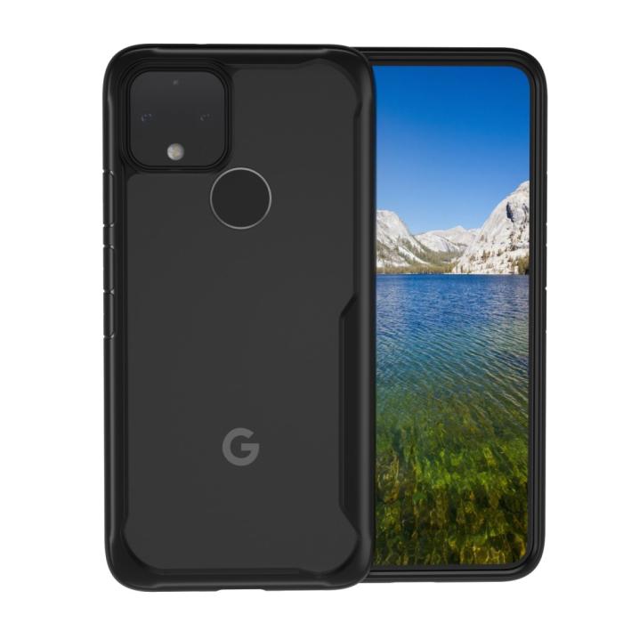 OEM - Hybrid Shockproof Mobilskal Google Pixel 5 - Svart