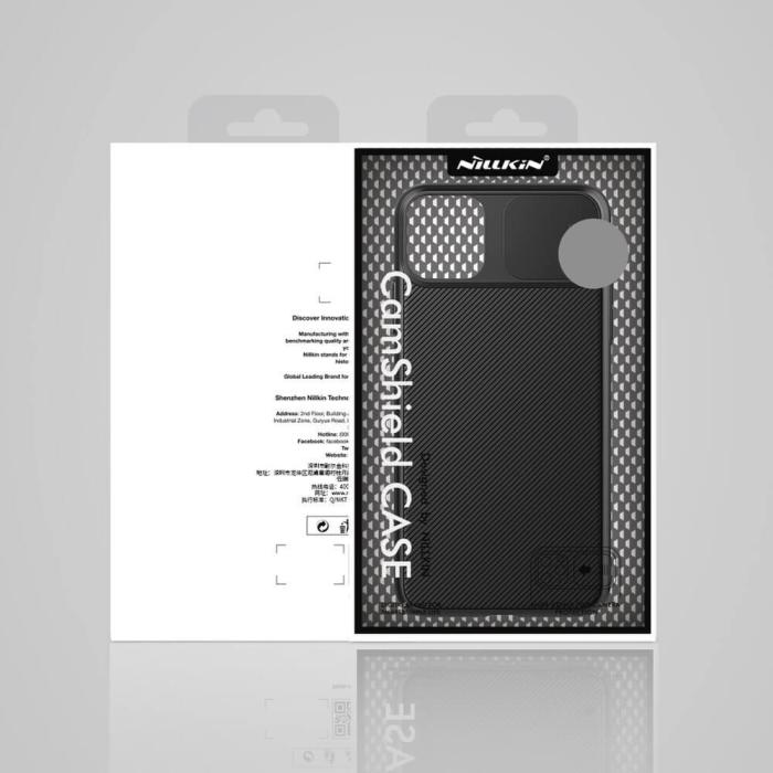 UTGATT5 - Nillkin CamShield Case Kamera shield iPhone 11 Pro Max Svart