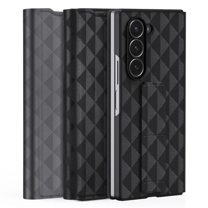 Dux Ducis - Dux Ducis Galaxy Z Fold 6 Plånboksfodral Fitt Kickstand - Grå