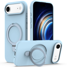A-One Brand - iPhone Air Mobiskal MagSafe Kickstand PC + Silikon - Himmelsblå