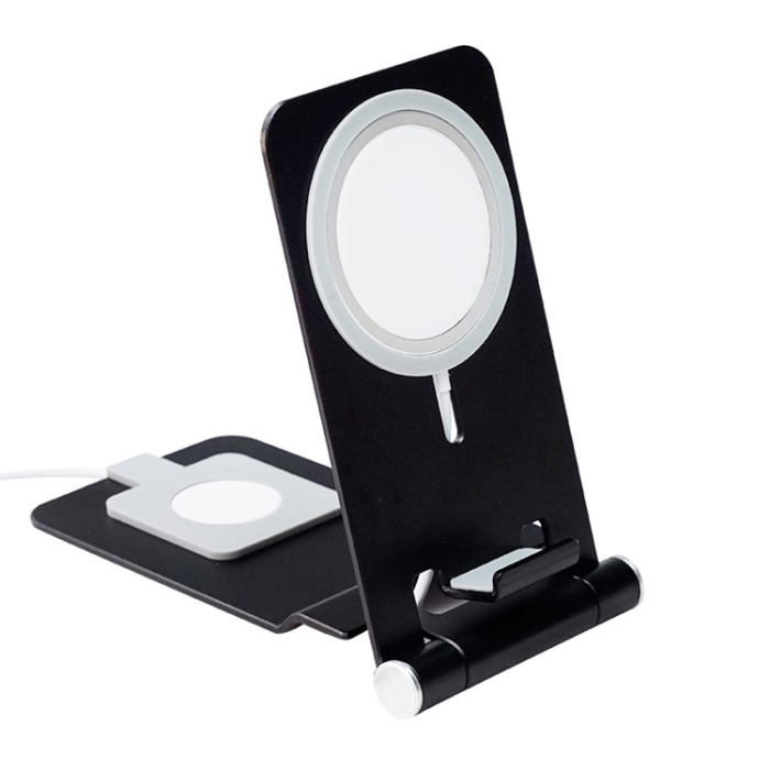 A-One Brand - Trådlös Laddare Magsafe iPhone,Apple Watch, - Svart