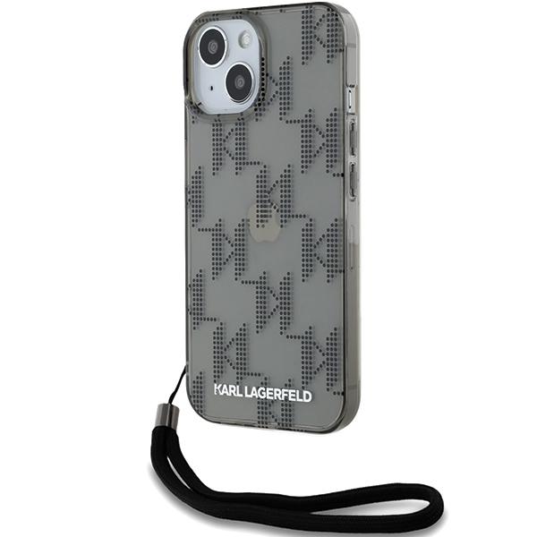 Karl Lagerfeld Mobilskal till iPhone 15 MagSafe IML Mono KL Pattern