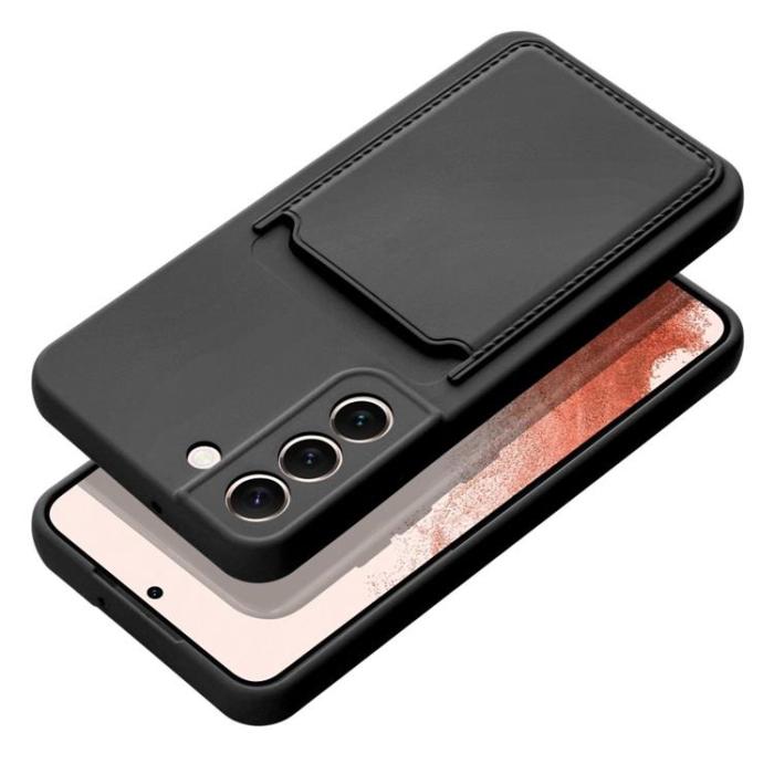 OEM - Galaxy A25 Korthållare Mobilskal - Svart