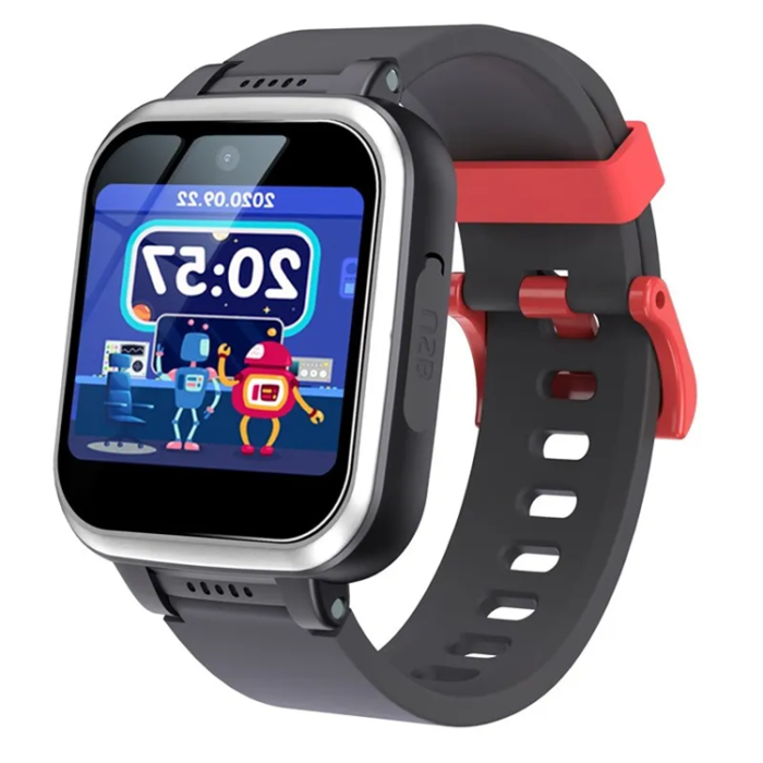 UTGATT - 2-i-1 Smart Klocka För Barn Y90 Vattentät - Svart