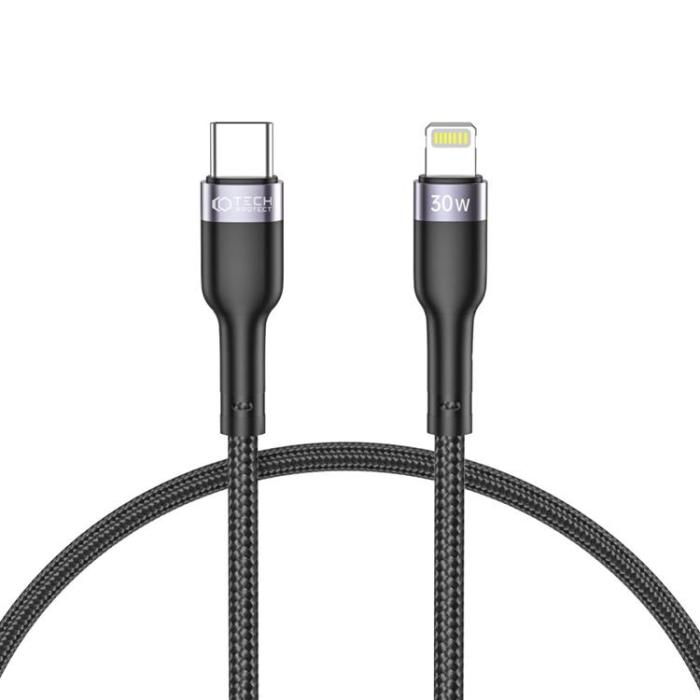 Tech-Protect - Tech-Protect USB-A till Lightning kabel 30W Ultraboost 0.25m