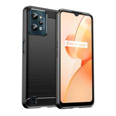 OEM - Realme C31 Skal Carbon silicone - Svart