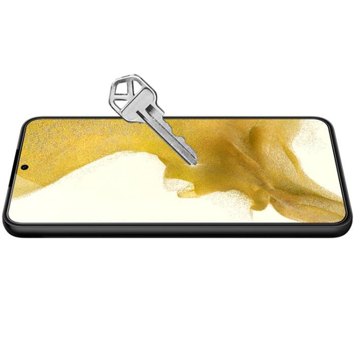 UTGATT1 - Nillkin Galaxy S22 Plus Härdat glas CP + PRO Ultra-Thin 0.2mm 9H - Svart