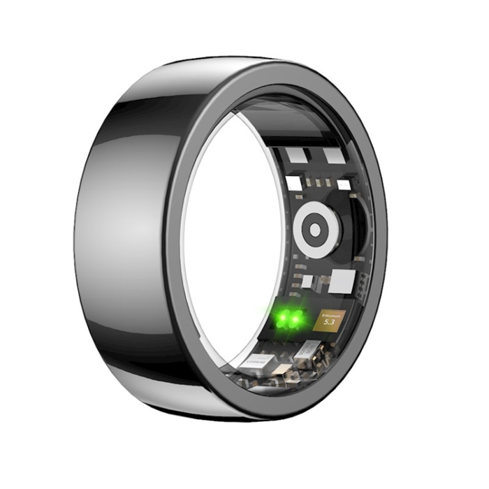 Riversong - Riversong Smart Ring Trinity- Storlek (20mm) - Svart