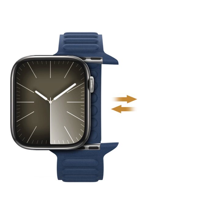 Dux Ducis - Dux Ducis Apple Watch (38/40/41mm) Armband BL Magnetic - Blå