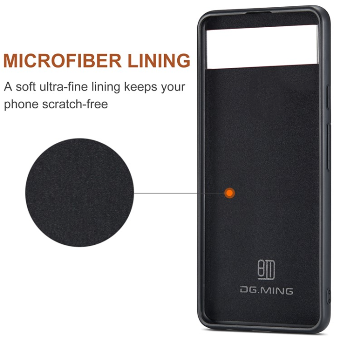 DG.MING - DG.MING Google Pixel 7A Plånboksfodral M2 2-in-1 - Svart