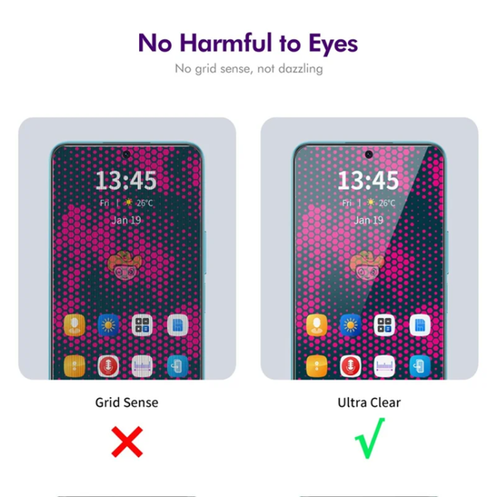 Boom of Sweden - [2-Pack] BOOM Galaxy A36/Galaxy A56 Härdat Glas Skärmskydd Privacy