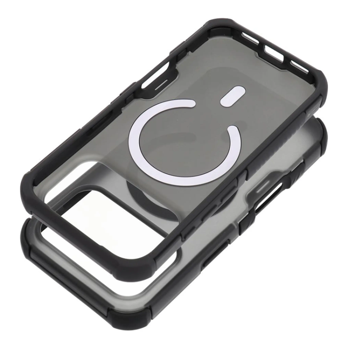 Forcell - Forcell Mobilskal Magsafe För iPhone 16 Pro BumperX - Svart
