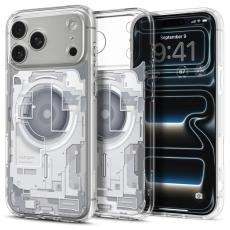 Spigen - Spigen Mobilskal F&ouml;r iPhone 18 Pro/17 Pro Magsafe Ultra Hybrid Zero One - Vit