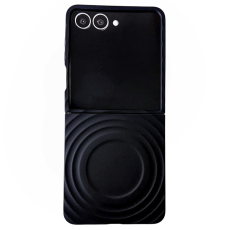 A-One Brand - Galaxy Z Flip 7 Mobilskal MagSafe Touch Wave - Svart