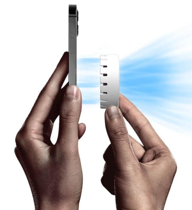 UTGATT1 - Trådlös Magsafe Laddare med Kylfläkt - Vit