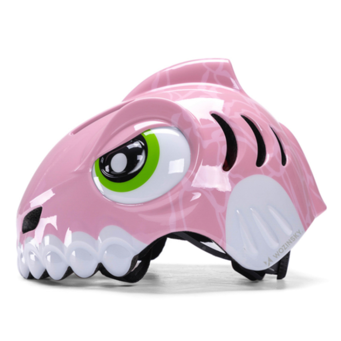 Wozinsky - Wozinsky Barncykelhjälm Dinosauriemönster S - Rosa