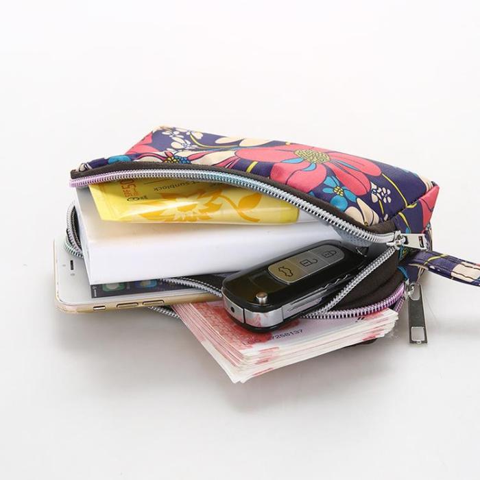 OEM - Universala Fodral Multi Zipper - Flerfärgad